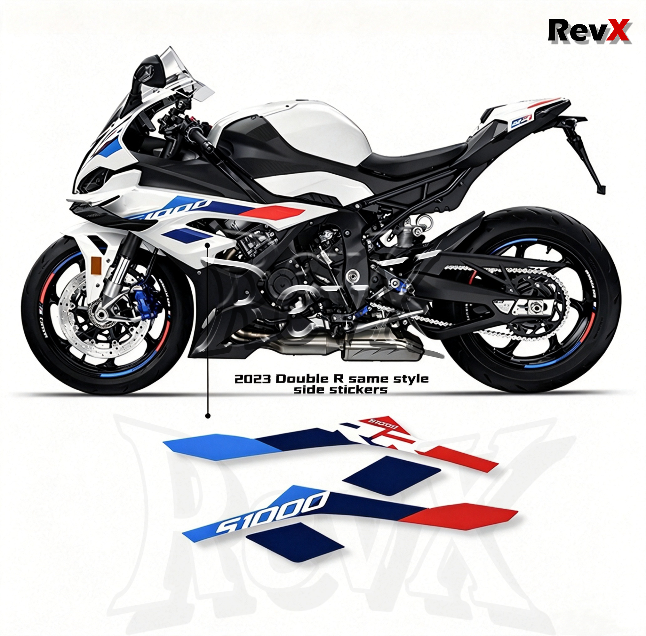 Suitable for S1000RR modification parts, S1000RR decals and stickers, S1000RR 2023 same style stickers.