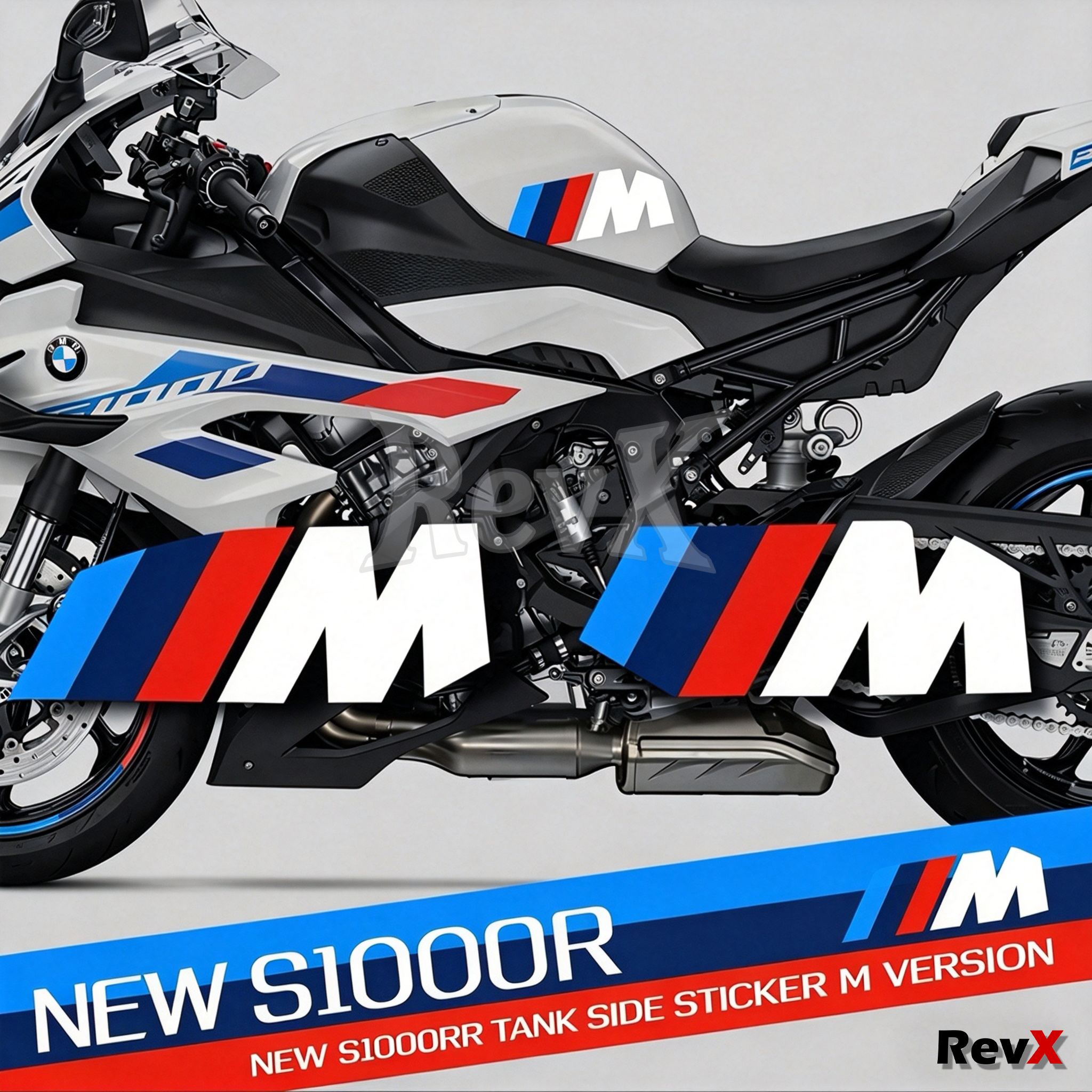 Suitable for S1000RR fuel tank sticker
