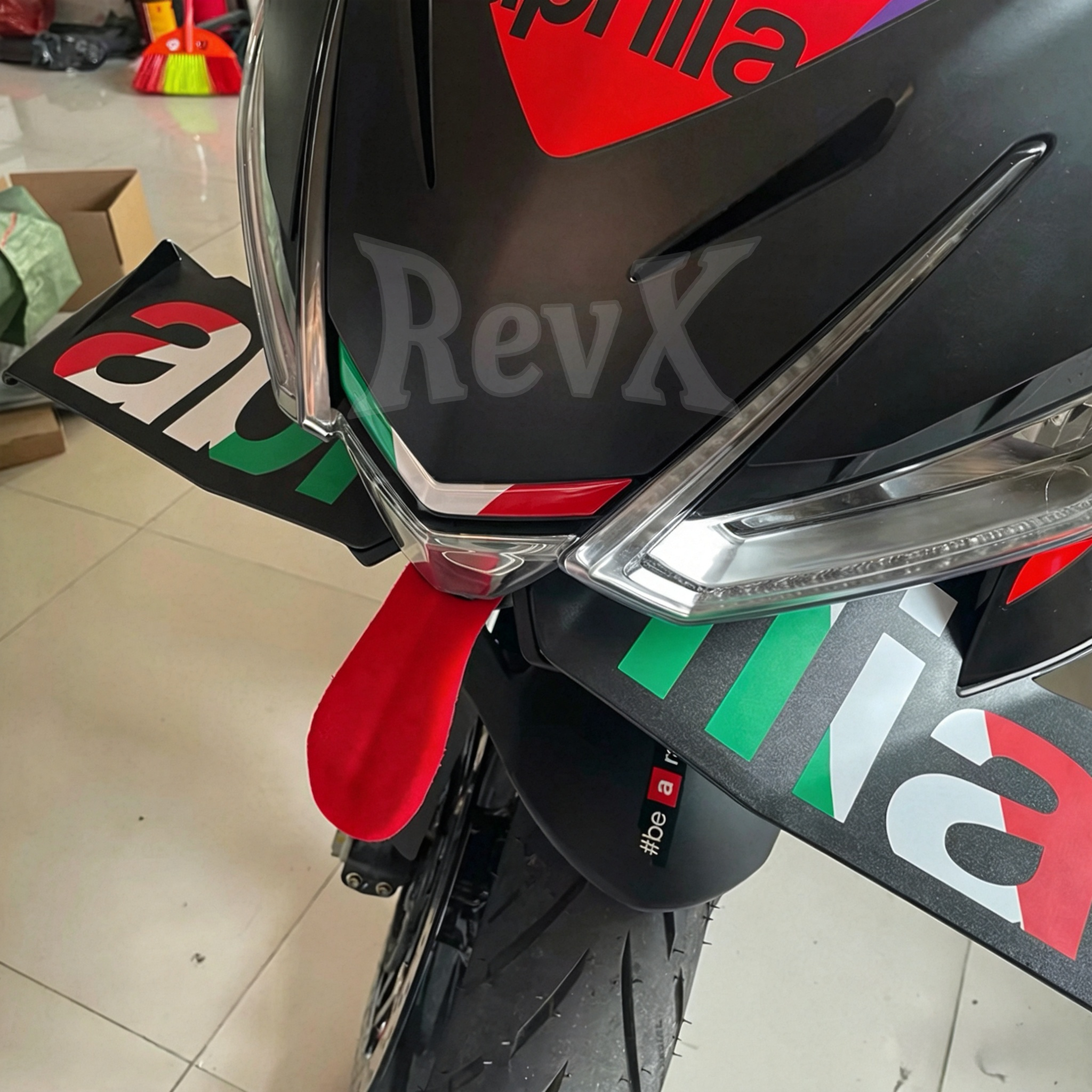 Creative Motorcycle Funny Big Tongue Universal Parts