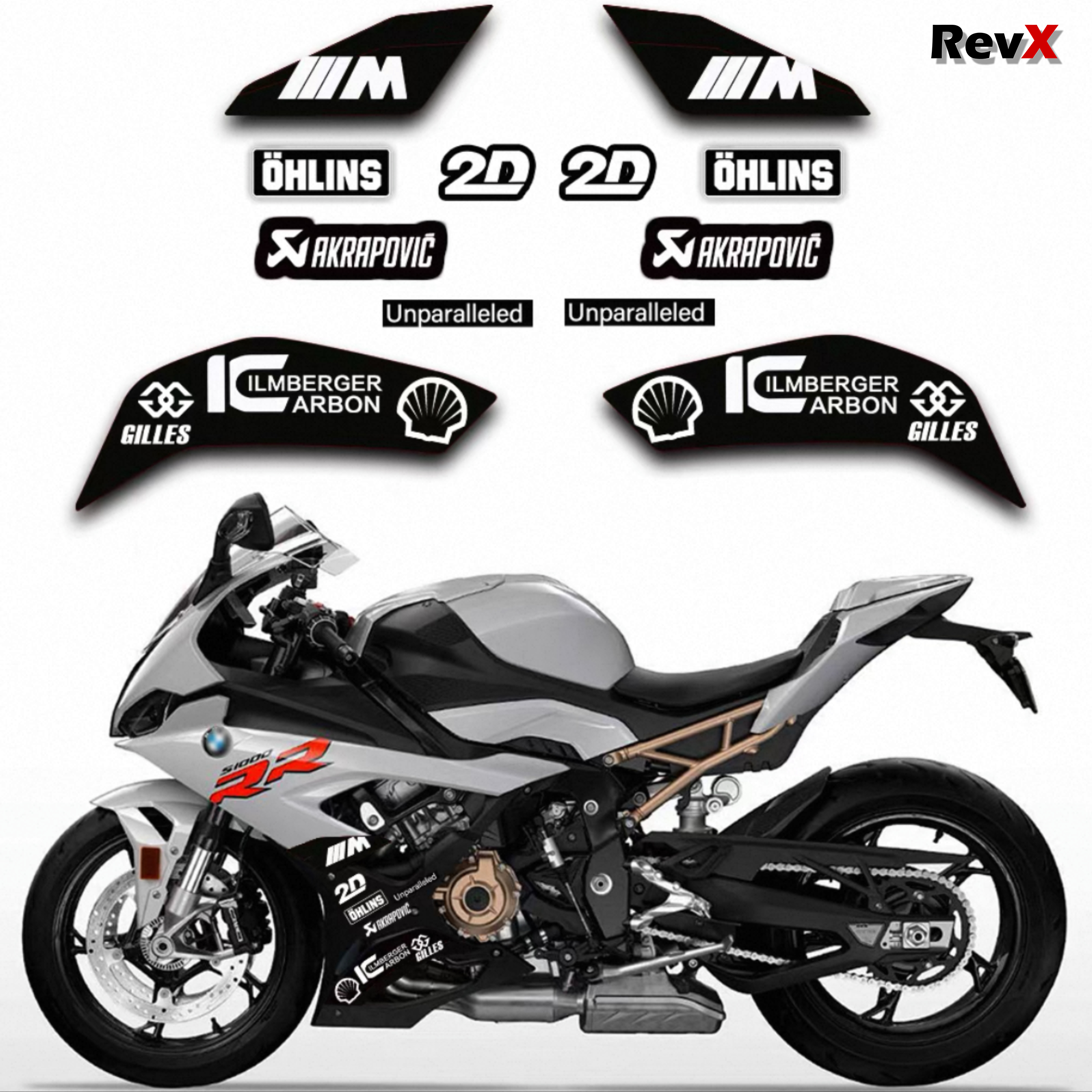 Suitable for S1000RR fuel tank sticker