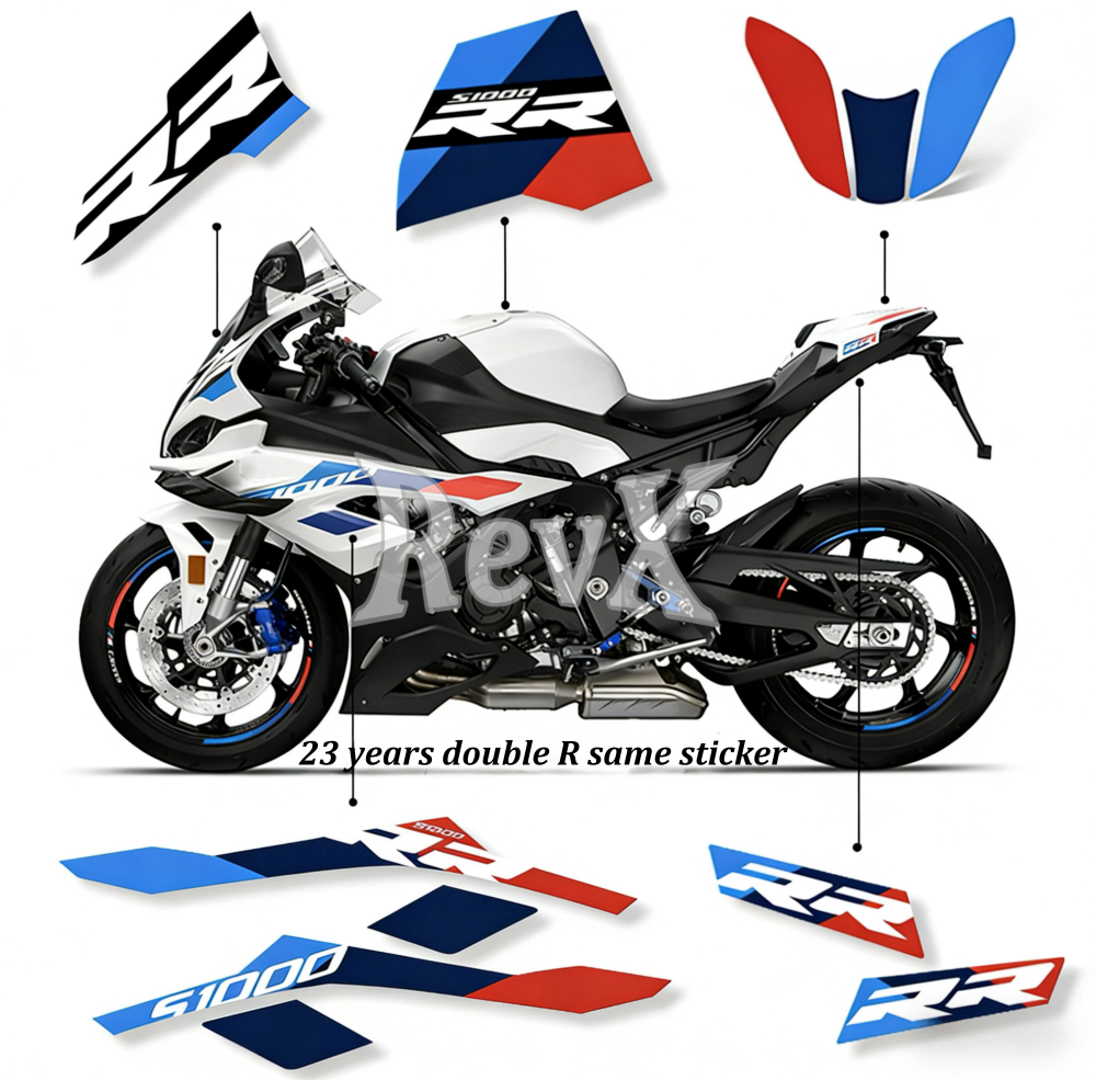 Suitable for S1000RR modification parts, S1000RR decals and stickers, S1000RR 2023 same style stickers.